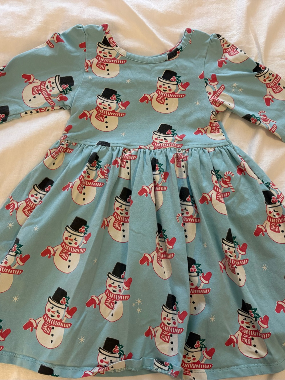Pink Chicken Snowman Dress